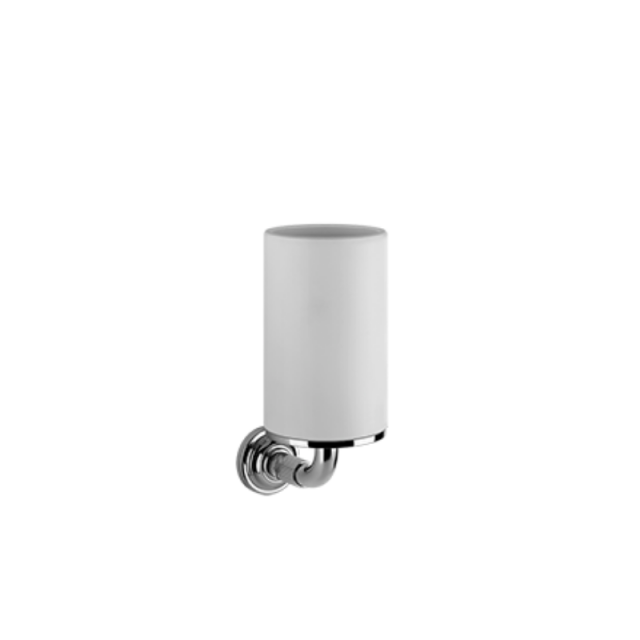 Gessi Venti20 65407 porta bicchiere bianco a parete | Edilceram Design