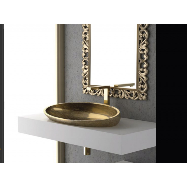 Lavabi a incasso Glass Design Da Vinci In Out lavabo a semi incasso Kool XL FL KOOLXLFLPO01 | Edilceramdesign