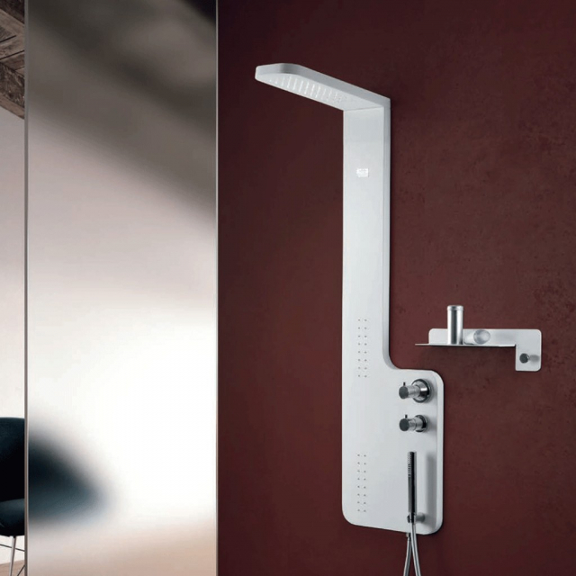 Hafro Geromin Plane 4PLA1N0 Colonna doccia a parete | Edilceram Design