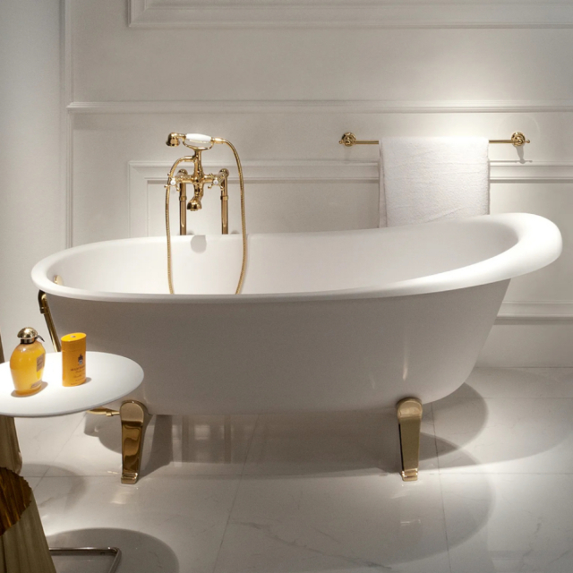 Zucchetti Kos Agora 1AGBI vasca da bagno freestanding in Silkstone | Edilceram Design