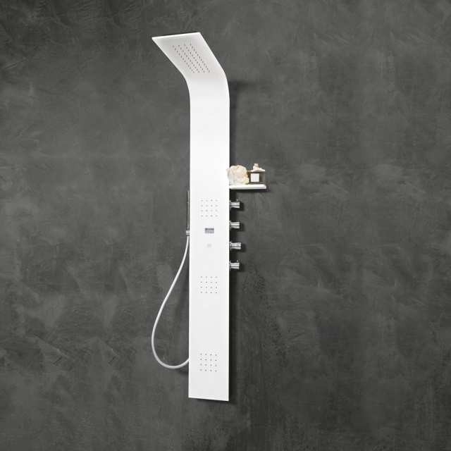 Hafro Geromin Lama Corian 4LAA3N0 Colonna doccia a parete | Edilceram Design