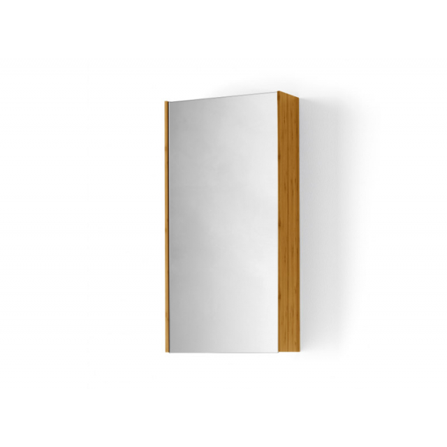 Specchi Lineabeta Canavera specchio contenitore con cornice in bamboo 81141 | Edilceramdesign