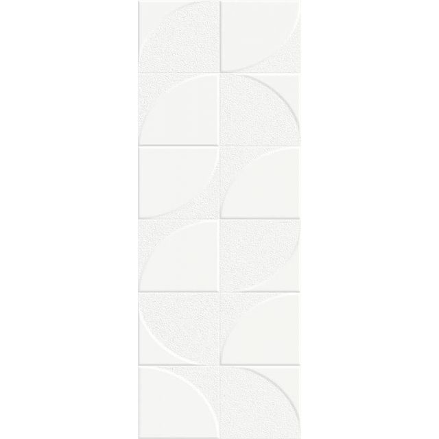 Piastrelle 34x91,5 Bidueffe One WAVE WHITE 0556 | Edilceram Design