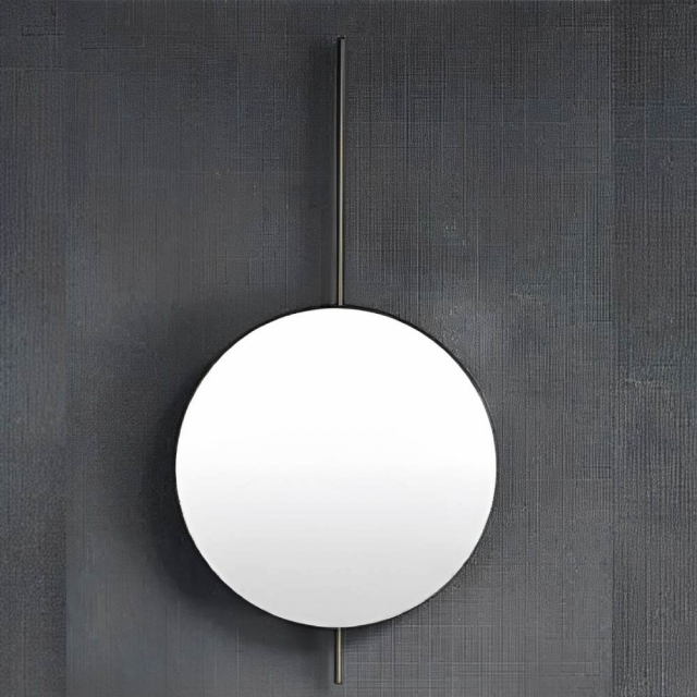 Boffi ELEMENTI OODA01 specchio forma circolare a muro | Edilceram Design