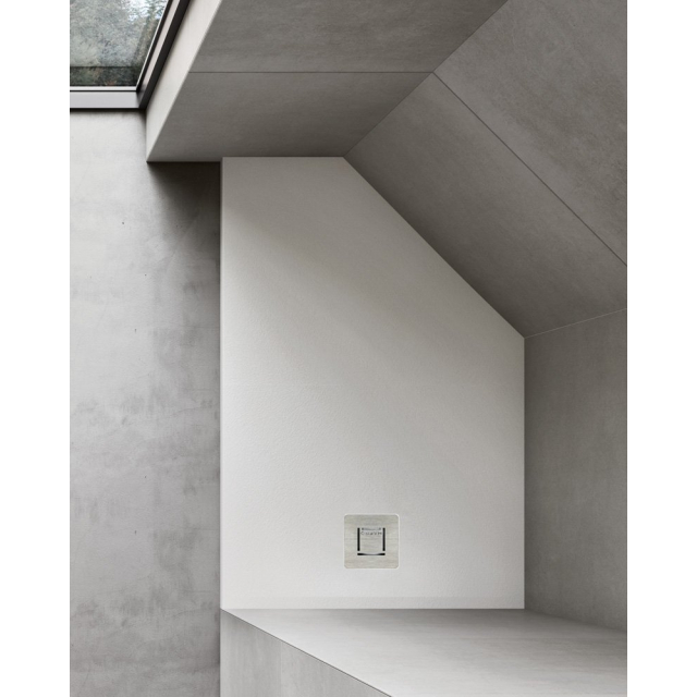 Piatto Doccia Effetto Pietra 160x80 Hafro Geromin Forma ZOE 0P0110210 | Edilceram Design