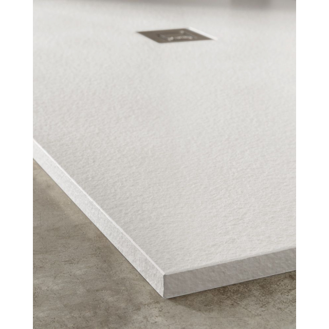 Piatto Doccia Effetto Pietra 140x80 Hafro Geromin Forma ZOE 0P0110190 | Edilceram Design