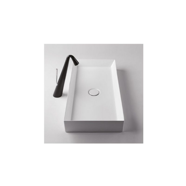 Valdama Cut CTL02A + PI3FCA tutta vasca lavabo da appoggio | Edilceram Design