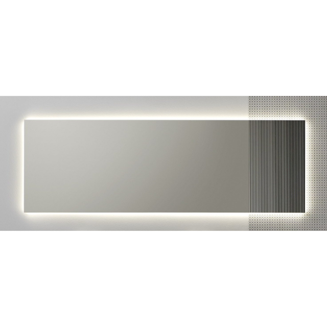 Antonio Lupi DISTINTO175W specchio a filo lucido con LED bianca | Edilceram Design