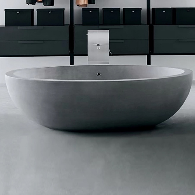 Boffi PO Pietra QAPISM04 vasca da bagno free standing | Edilceram Design