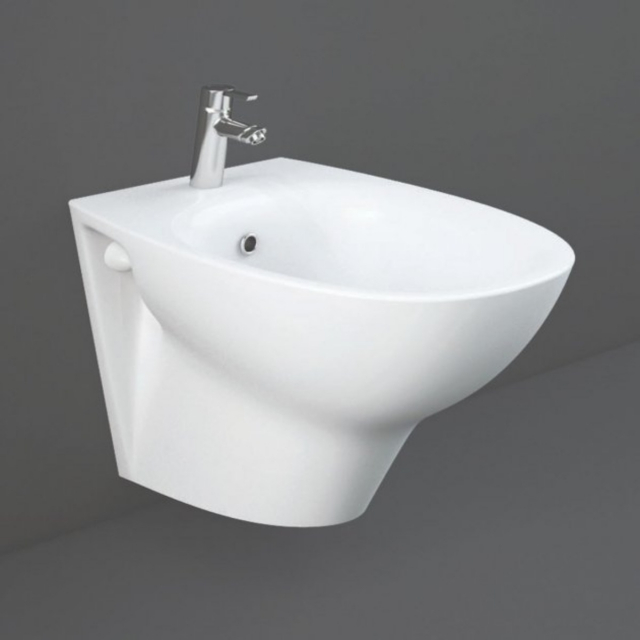 Bidet Sospeso Rimless Rak Morning MORBD2100AWHA | Edilceram Design