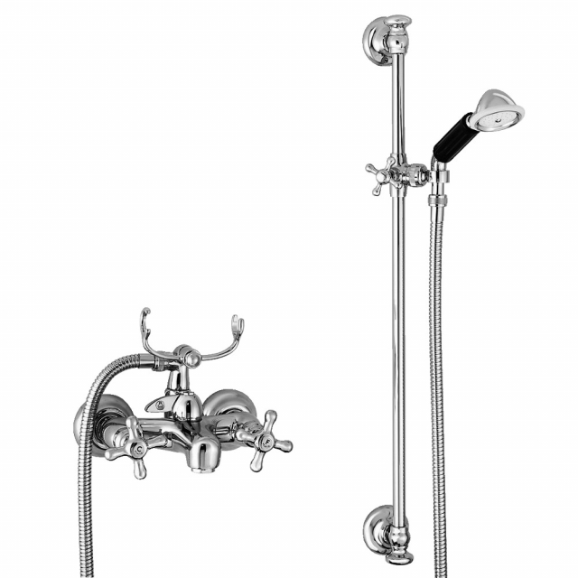 Set Vasca Doccia a Parete Stella Roma 32673026 | Edilceram Design