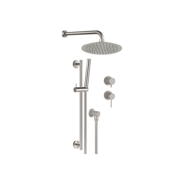 Daniel Tokyo Steel SSTX614ZD2P7820 set doccia. | Edilceram Design