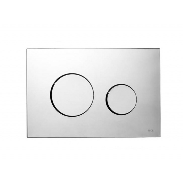 Placche wc Tece Teceloop placca filomuro per wc in vetro doppio pulsante 9.240.650 | Edilceramdesign