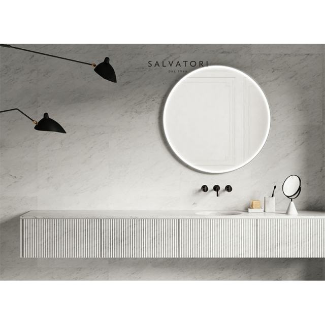 Salvatori Balnea mobile lavabo con cassetti in pietra naturale | Edilceram Design
