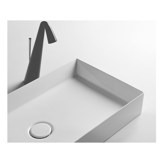 Lavabo da appoggio Valdama Track lavabo da appoggio 70cm TKL0300A | Edilceram Design