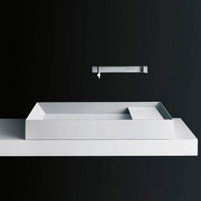 Boffi A45 WRAQAE01 lavabo sospeso in Cristalplant | Edilceramdesign