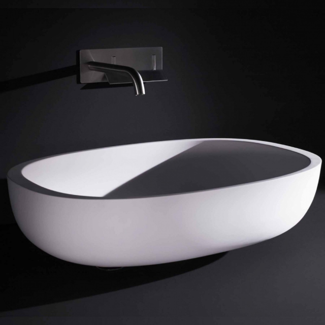 Boffi Iceland WRICAE01 lavabo da appoggio in Cristalplant | Edilceramdesign
