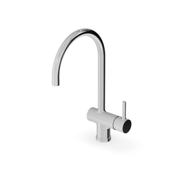 Miscelatore lavello monocomando con bocca girevole Zucchetti Pan S ZPA284 | Edilceram Design