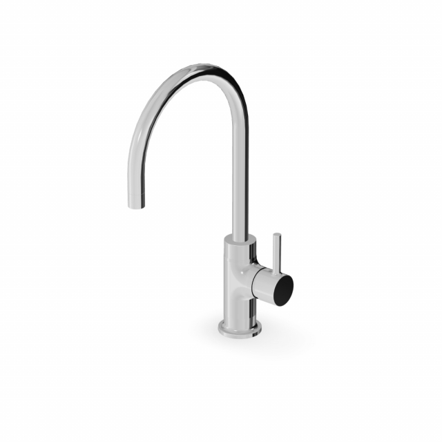 Miscelatore monocomando lavello con bocca girevole Zucchetti Pan S ZPA358-Cromo | Edilceram Design