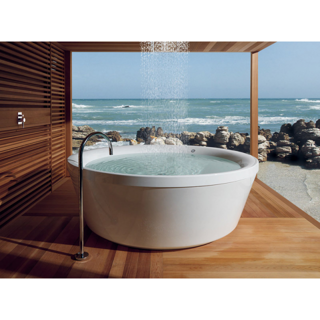 Zucchetti Kos Geo180 1G1T1 vasca idromassaggio freestanding | Edilceramdesign