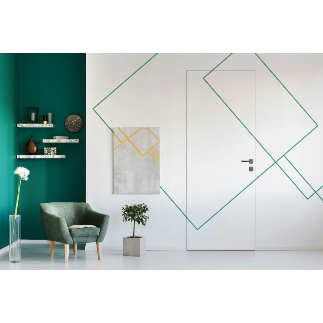 Porta filomuro Bertolotto Evo21, Design minimal, personalizzazione totale